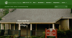 Desktop Screenshot of indianspringsvillage.org